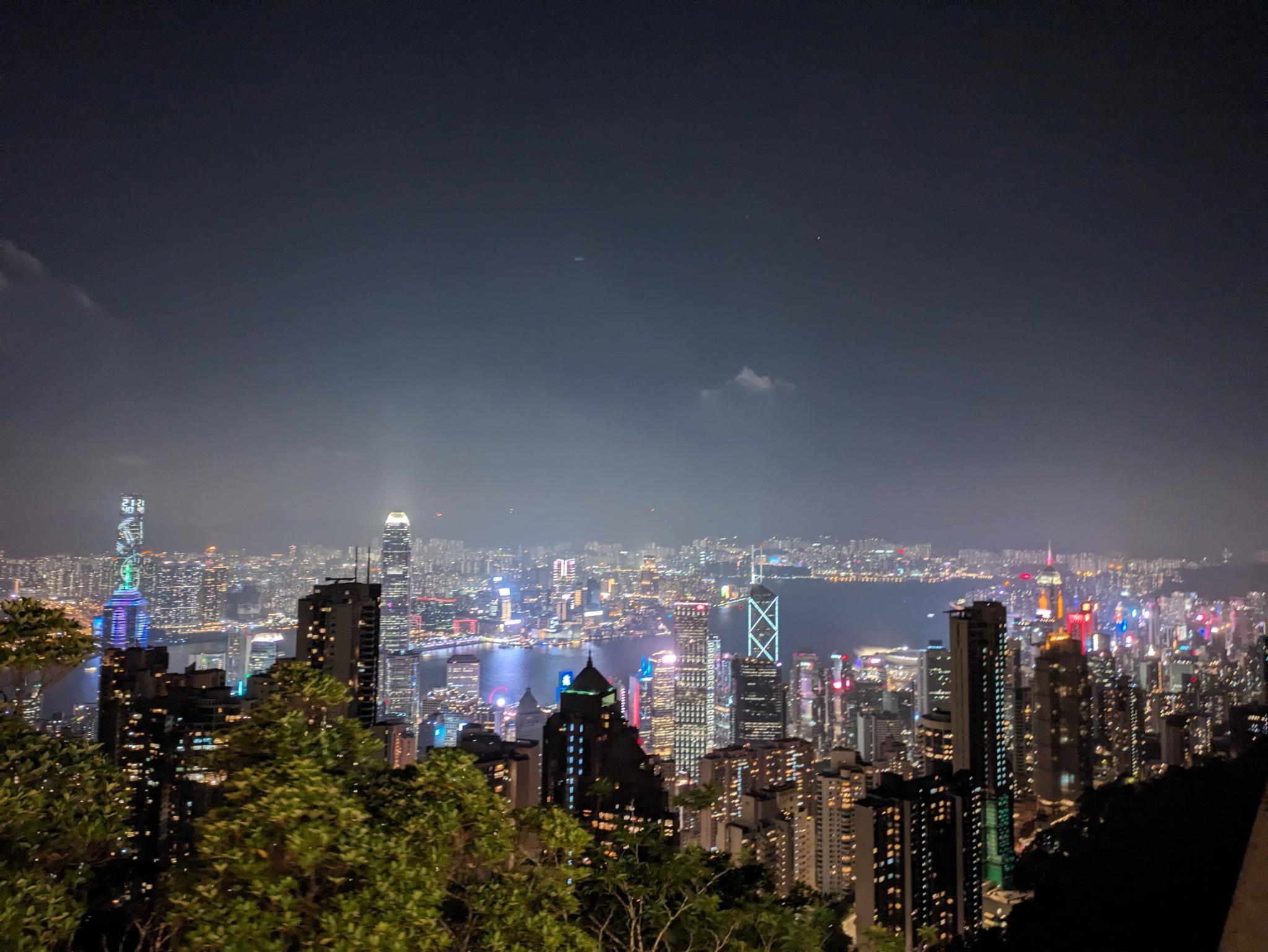 Skyline von Hong Kong