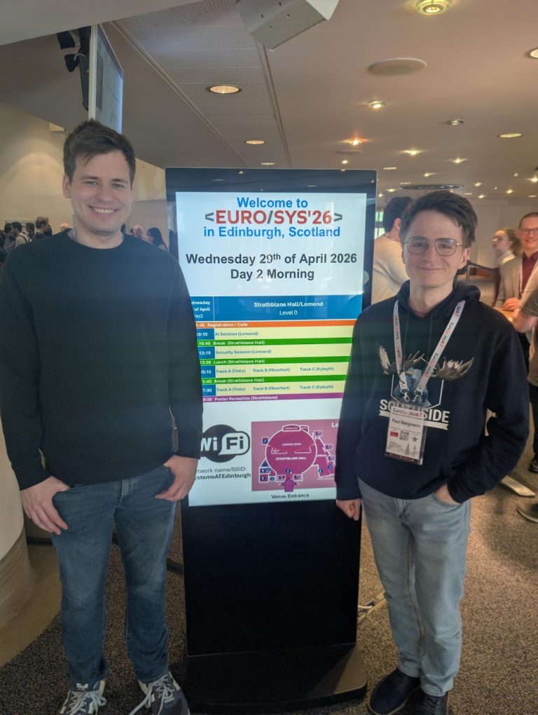Besuch der EuroSys 2026 in Edinburgh